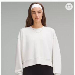 Lululemon Softstream Perfectly Oversized Cropped Crew